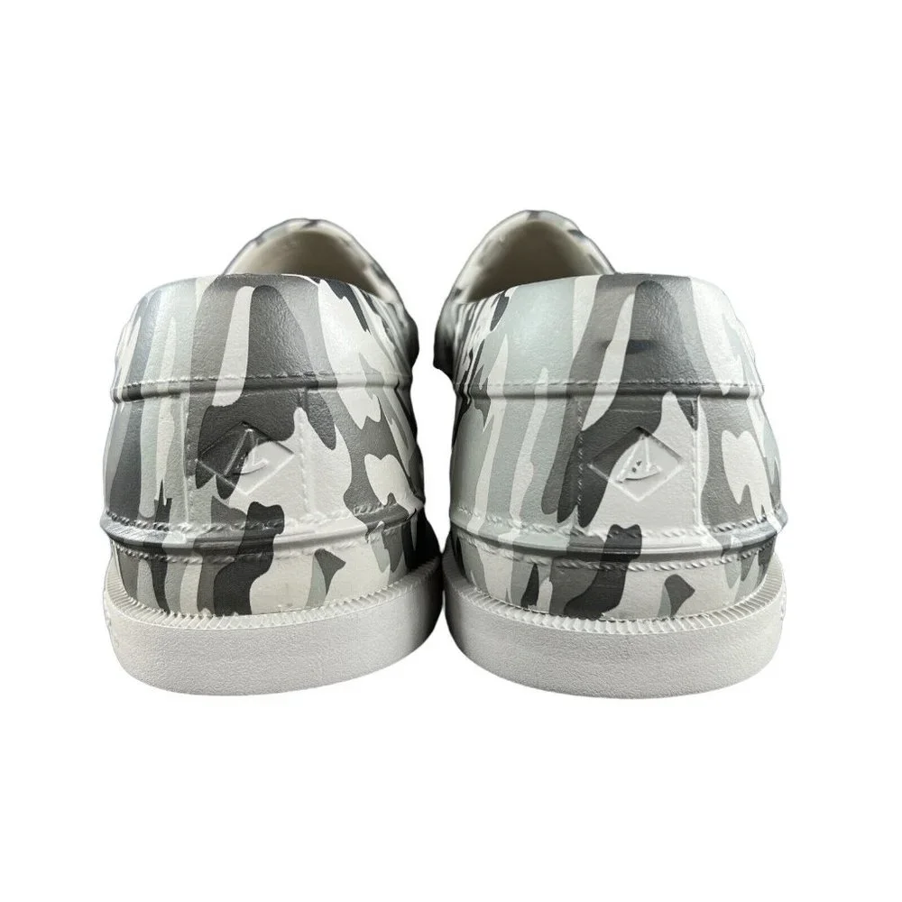 Sperry Men's Authentic Original Grey Camo Float Boat Shoes Sizes 8 - 13
